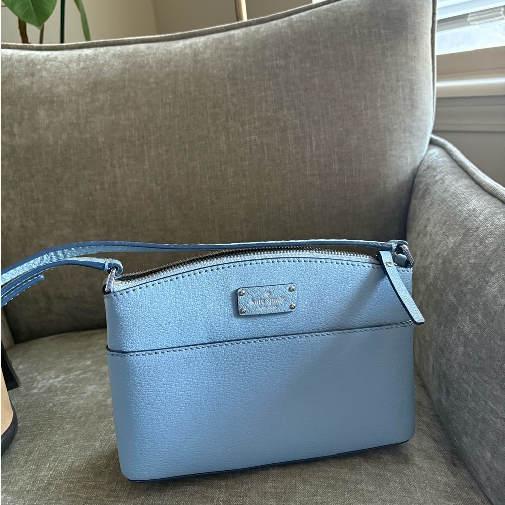 Kate Spade Millie Small Grove Street Crossbody Leather Bag BlueDawn